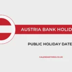 Austria Bank Holidays and Public Holidays 2025 & 2026