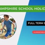 Hampshire School Holidays 2025/26 – Full Term Dates