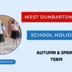 West Dunbartonshire School Holidays 2025/26 – Autumn Term Dates