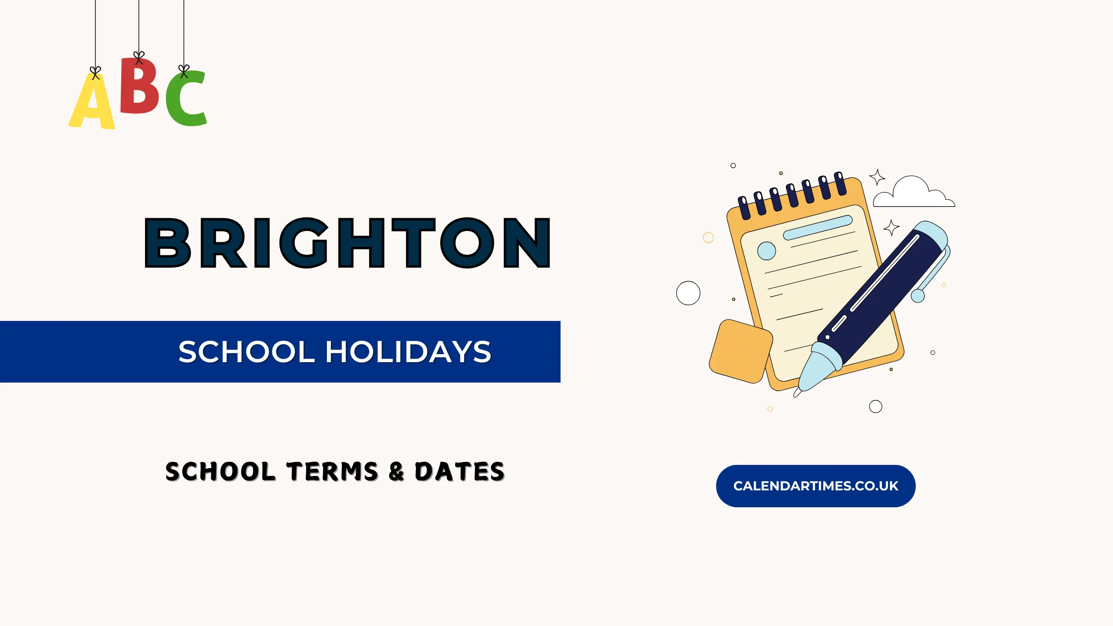 Brighton School Holidays 2025/26: School Term Dates 1 Brighton School Holidays and Term Dates
