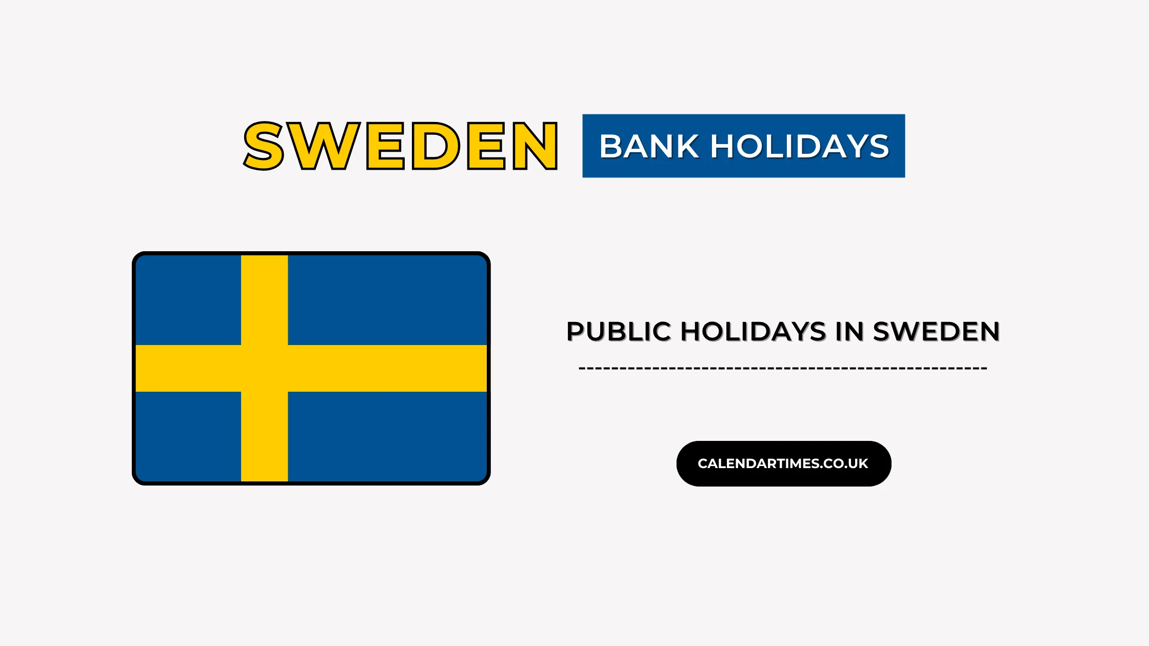 Sweden Bank Holidays for 2025 and 2026 1 Sweden Bank Holidays