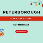Peterborough School Holidays and Term Dates