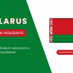 Belarus Bank Holidays: Dates and Observances