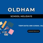 Oldham School Holidays and Term Dates