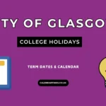 City of Glasgow College Holidays and Term Dates