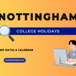 Nottingham College Term Dates and Holidays