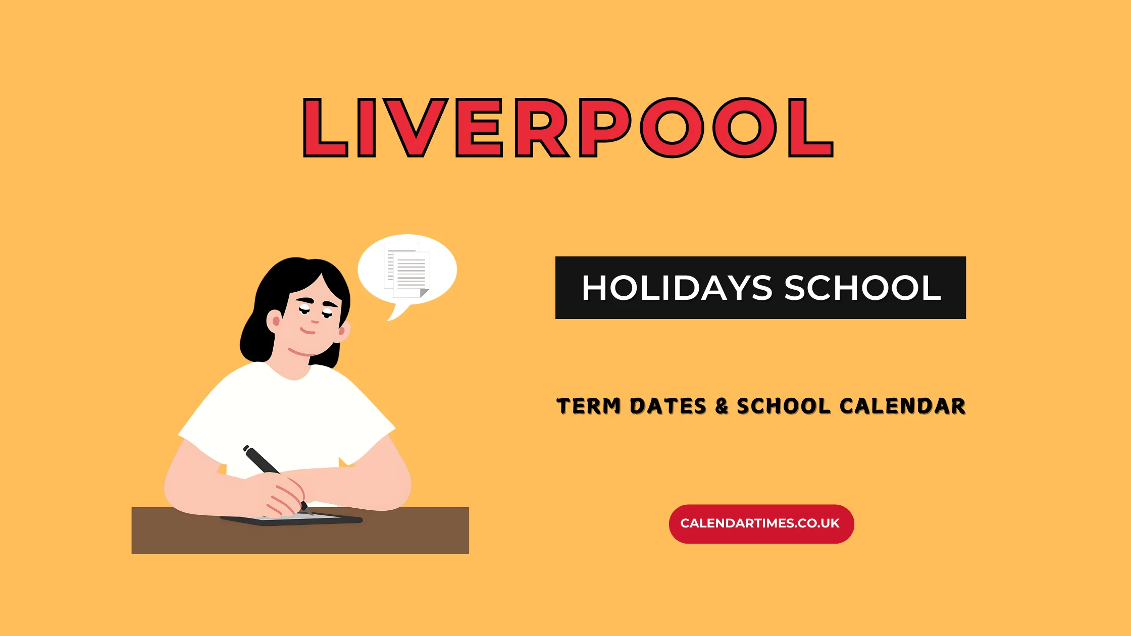 Liverpool School Holidays and Term Dates
