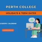 Perth College Holidays and Term Dates
