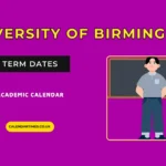 University of Birmingham Term Dates and Holidays