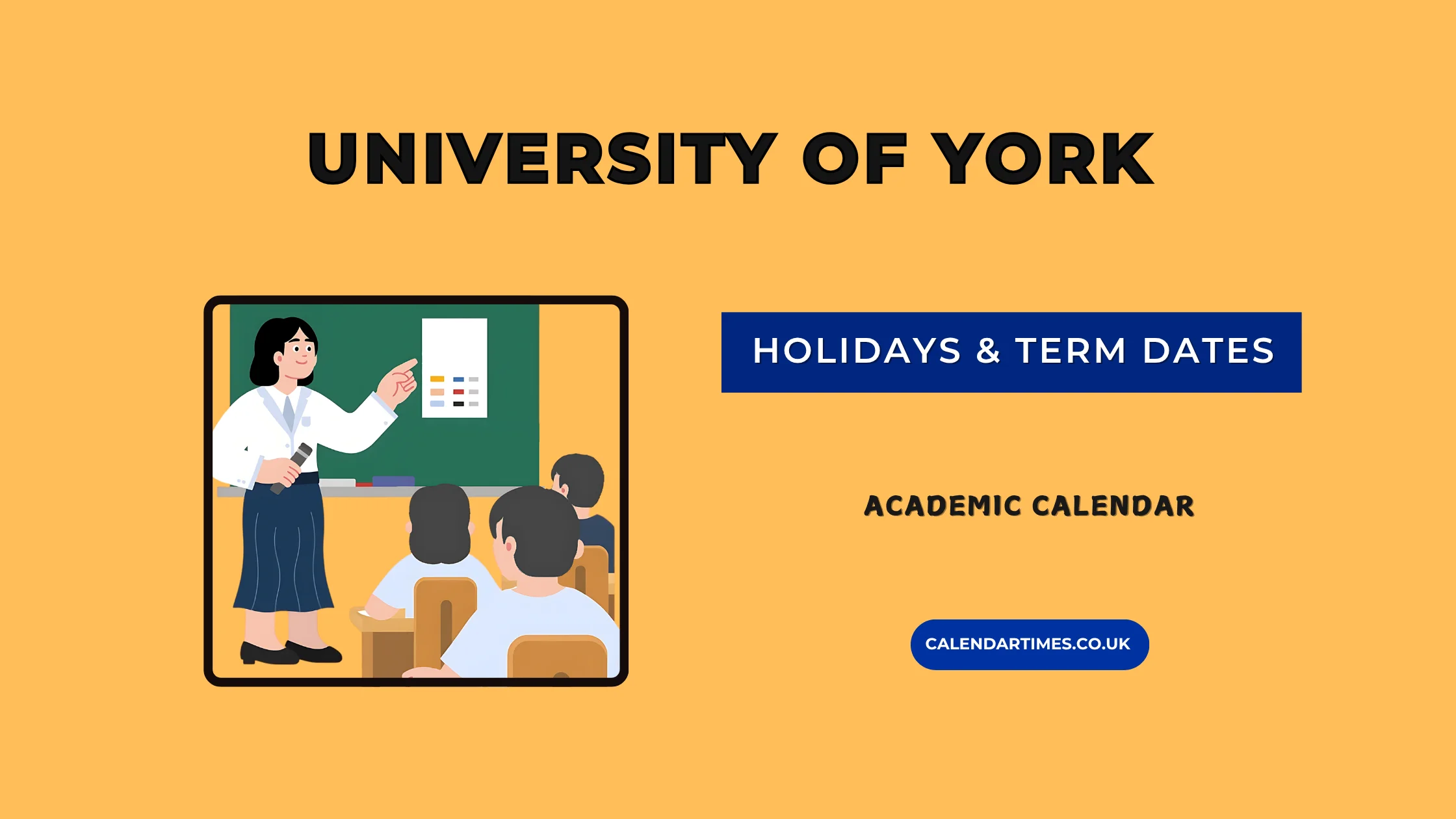 University of York Holidays and Term Dates