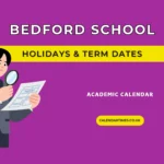 Bedford School Holidays and Term Dates